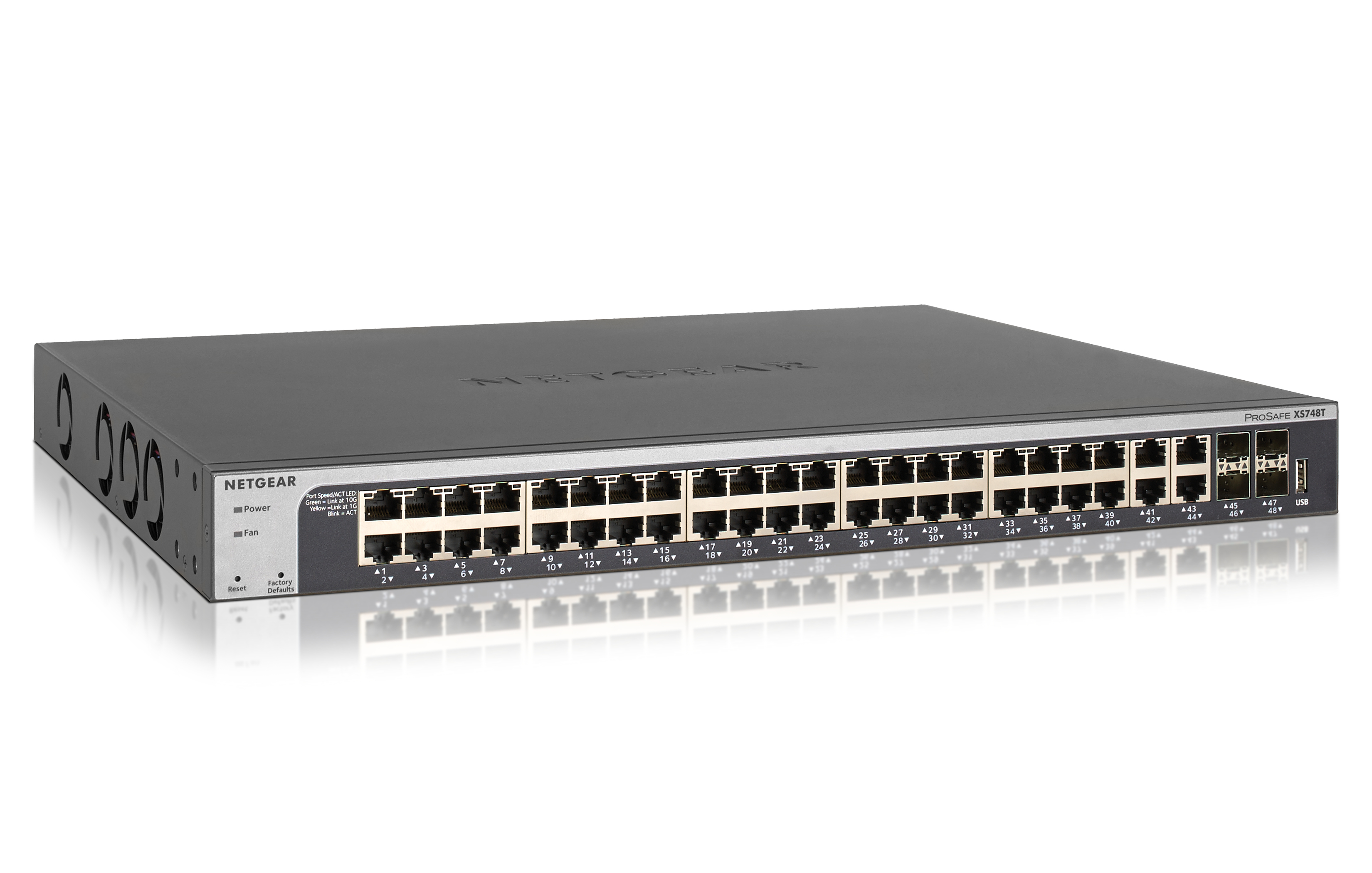Image of NETGEAR 48-Port 10G Ethernet Smart Switch (XS748T)