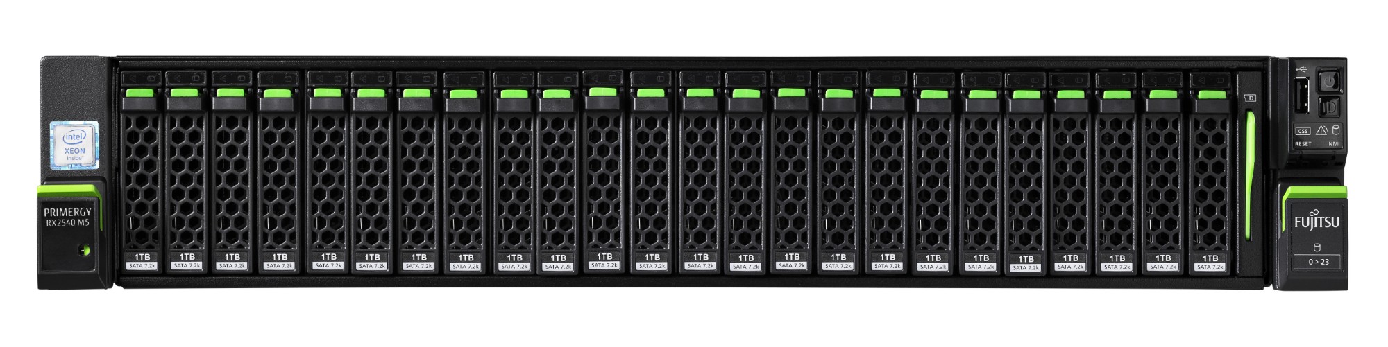 Fujitsu PRIMERGY RX2540 M5 server Rack (2U) Intel Xeon Silver 2.2 GHz 16 GB DDR4-SDRAM 450 W