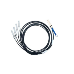 Nvidia MC2609130-003 InfiniBand cable 118.1" (3 m) QSFP 4xSFP+ Black