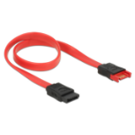 DeLOCK 83953 SATA cable 0.3 m SATA 7-pin Black, Red