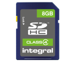 Integral 8GB SD CARD SDHC CL4