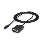 StarTech.com CDP2VGAMM2MB video cable adapter 78.7" (2 m) USB Type-C VGA (D-Sub) Black