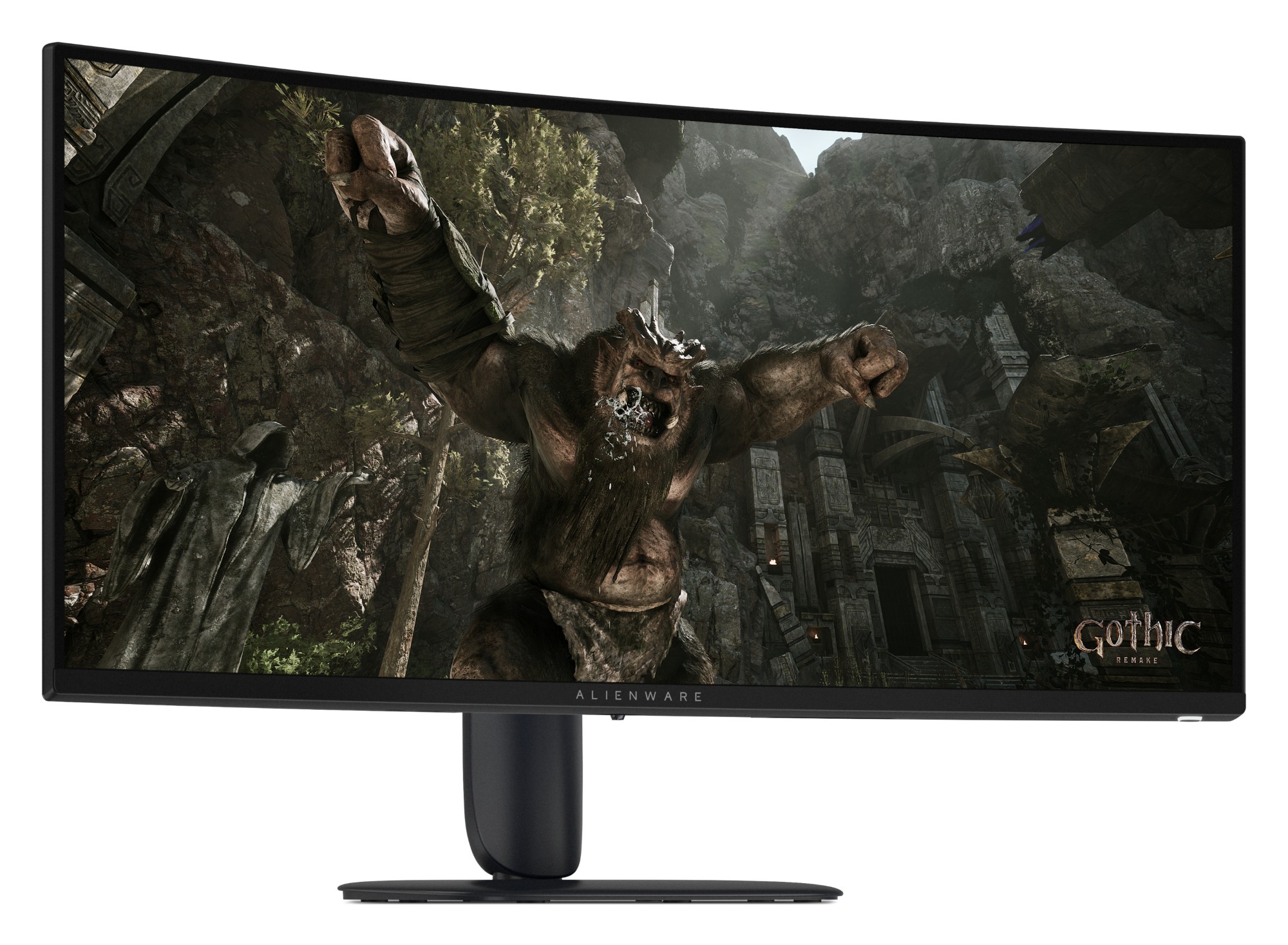 Alienware AW3426DWM computer monitor 86.4 cm (34") 3440 x 1440 pixels 4K Ultra HD LCD Black