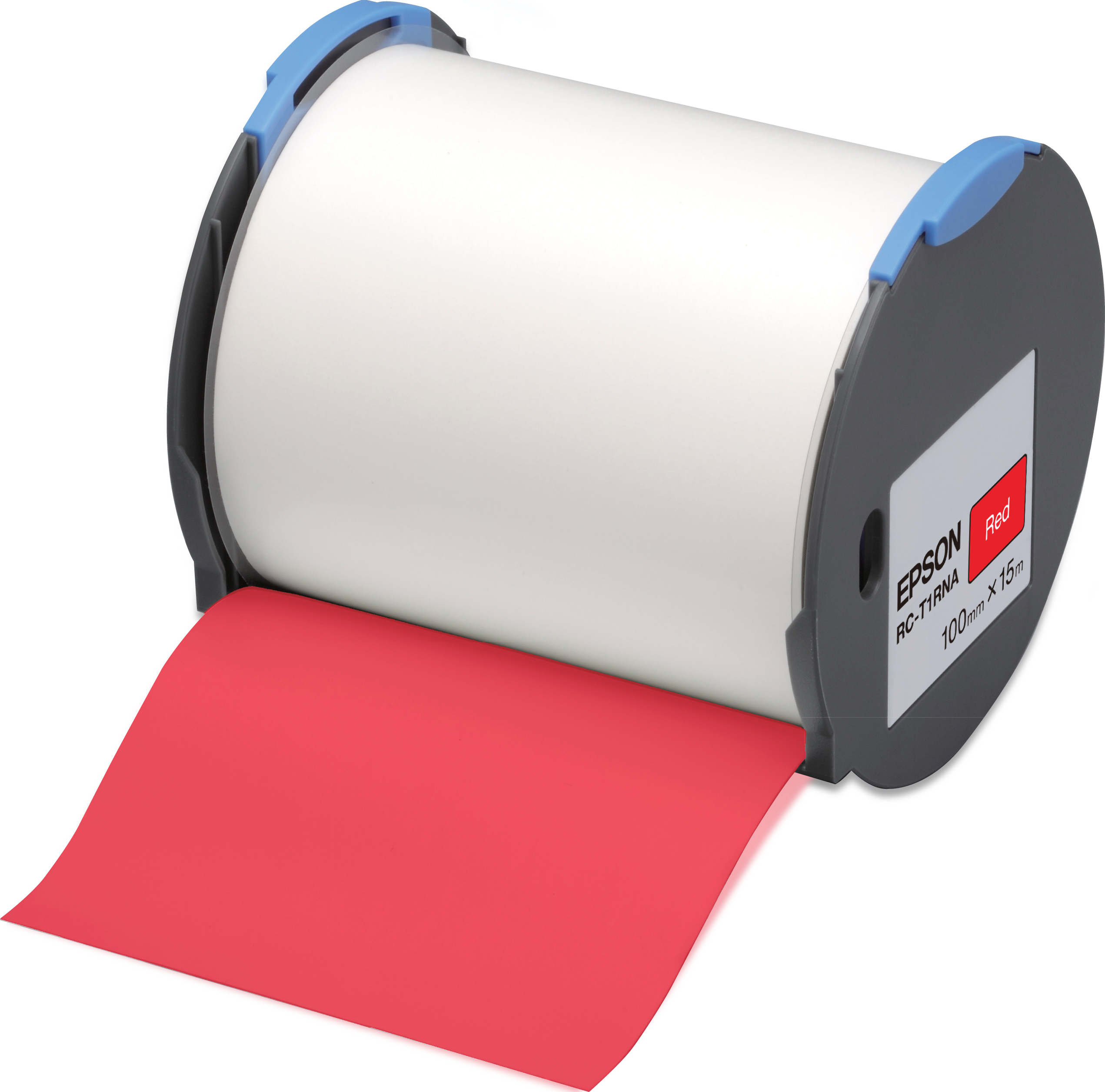 Image of Epson C53S633004/RC-T1RNA Ribbon red 100mm x 15m for Epson...