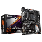 Gigabyte A520 AORUS ELITE Motherboard - Supports AMD Ryzen 5000 Series AM4 CPUs, 5+3 Phases Pure Digital VRM, up to 4733MHz DDR4 (OC), PCIe 3.0 x4 M.2, GbE LAN, USB 3.2 Gen2
