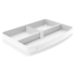 Exacompta 116013D desk drawer organizer Polystyrene (PS) White