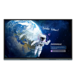 BenQ RM7505 interactive whiteboard 190.5 cm (75") 3840 x 2160 pixels Touchscreen Black