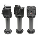 Brodit 215639 houder Passieve houder Zwart