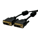 Cablenet 3m DVI-D 18+1 Single Link 1080p Male - Male 30AWG Black PVC Cable