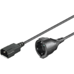 Microconnect PE130100 power cable Black 1 m C14 coupler  Chert Nigeria