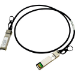 HPE X240 10G SFP+ 0.65m DAC fibre optic cable SFP+ Black