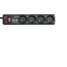 Eaton PS4D limitador de tensión 4 salidas AC 220 - 250 V Negro, Blanco 1 m