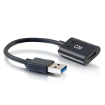 C2G 54428 USB cable 5.91" (0.15 m) USB 3.2 Gen 1 (3.1 Gen 1) USB-A USB-C Black