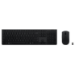 Lenovo 4X31K03931 keyboard Mouse included RF Wireless + Bluetooth US English Black