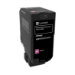 Lexmark 74C2HME Toner-kit magenta return program corporate, 12K pages ISO/IEC 19798 for Lexmark CS 725