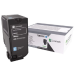 Lexmark 75B0020 Toner-kit cyan, 10K pages ISO/IEC 19752 for Lexmark CS 727