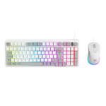 Balam Rush BR-940450 teclado Ratón incluido Juego USB Blanco
