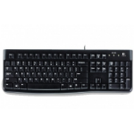 Logitech K120 Corded keyboard USB QWERTY Nordic Black
