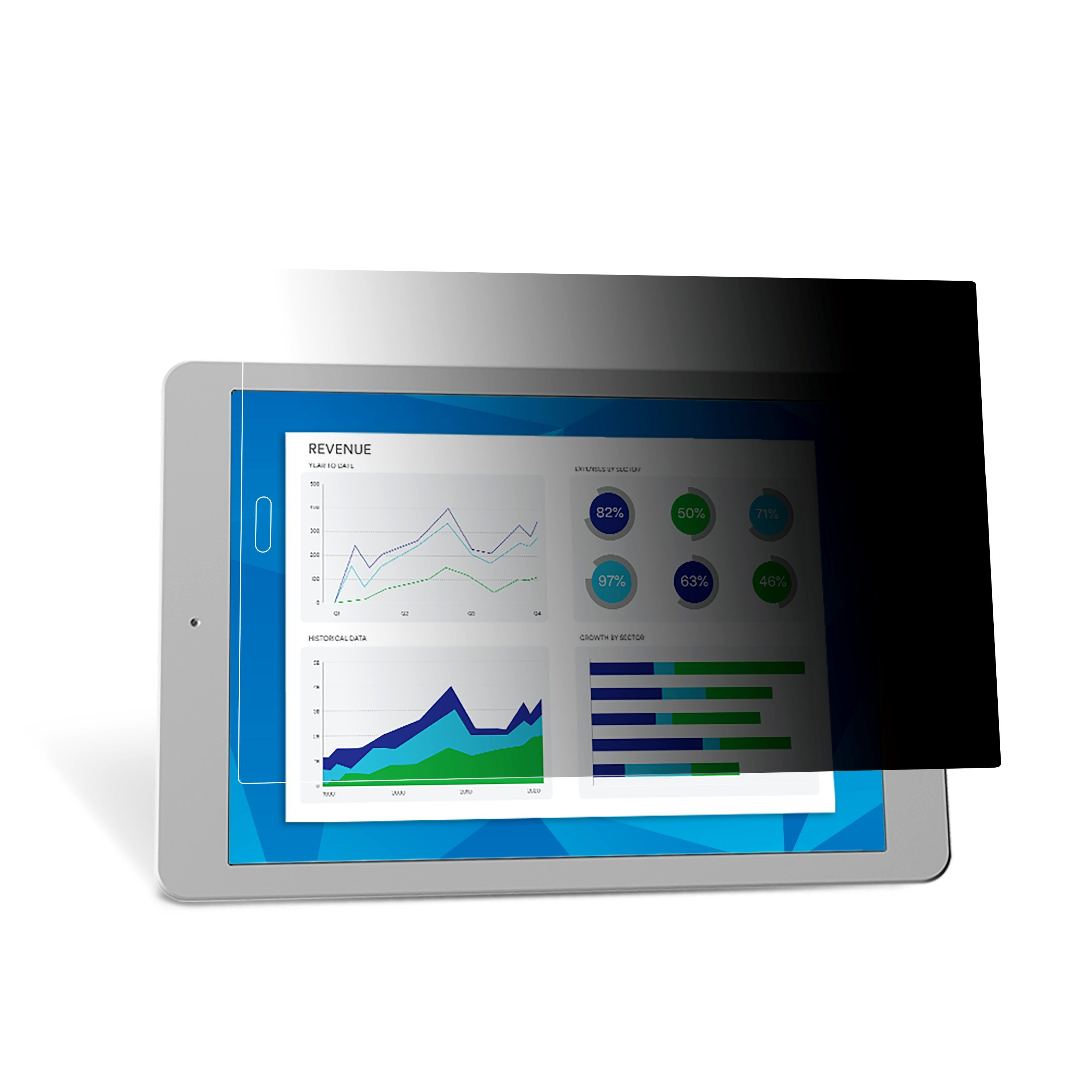 Image of 3M Privacy Filter for Apple® iPad Air® 1/2/Pro® 9.7 Landscape