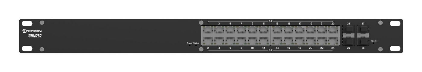 TELTONIKA NETWORKS SWM280 24-pors rck