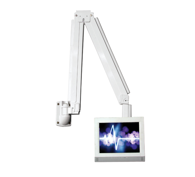 BTech Full Motion Articulating Wall Arm Medical Mount, 0 in