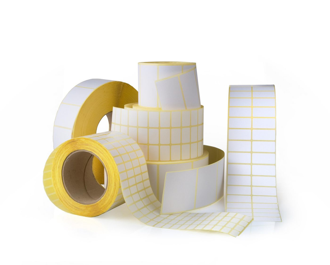 Image of Capture 35000623 printer label White
