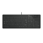 Contour Design Active Key Contour Medical Keyboard SmartCard Full-Size Wired Black UK C8200