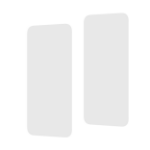 Tech21 T21-10755 mobile phone screen/back protector Clear screen protector Apple 2 pc(s)