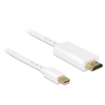 DeLOCK 83708 video kabel adapter 3 m Mini DisplayPort HDMI Wit