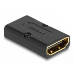 DeLOCK 60019 tussenstuk voor kabels HDMI Zwart