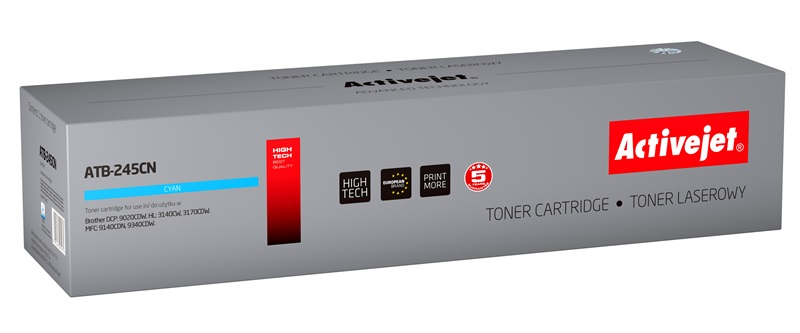 Activejet ATB-245CN toner (replacement for Brother TN-245C; Supreme; 2200 pages; cyan)