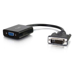 C2G 41380 video cable adapter VGA (D-Sub) DVI-D Black