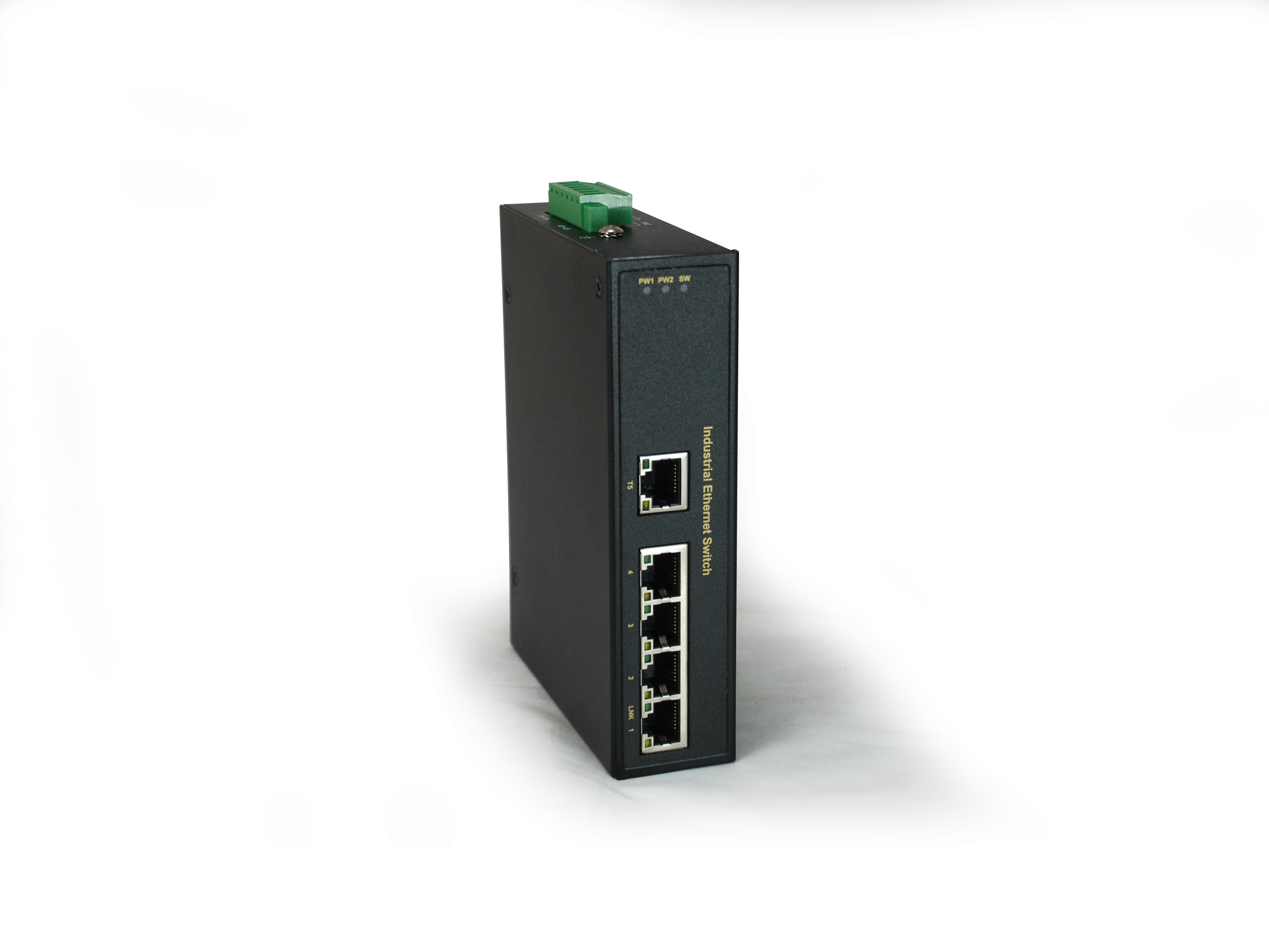 Image of LevelOne 5-Port Fast Ethernet Industrial Switch, -40°C to 75°C