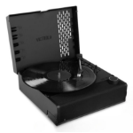 Victrola Revolution GO Belt-drive audio turntable Black