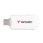 Verbatim Plectra USB-C Flash Drive White 128GB