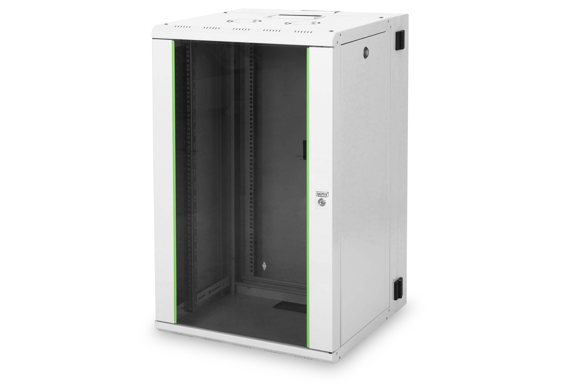 Digitus Wall Mounting Cabinet Unique Series - double sectioned, pivoted