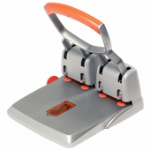Rapid HDC150 hole punch 150 sheets Red, Silver