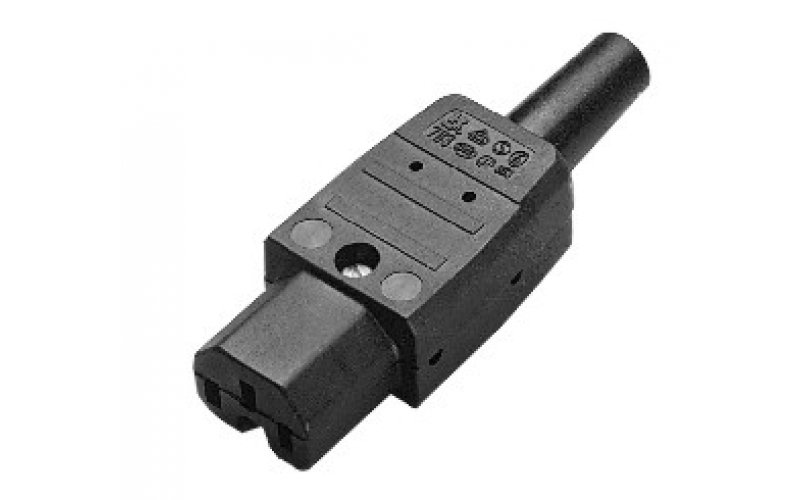 Mercodan 941245 electrical power plug C15 Black