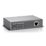 LevelOne POR-0321 bridge & repeater Netwerkrepeater 1000 Mbit/s Zwart