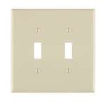Leviton PJ2-T wall plate/switch cover Almond