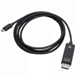 V7 V7USBCDP14-2M video kabel adapter DisplayPort USB Type-C Zwart