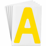 Brady TS-152.40-514-A-YL-20 self-adhesive symbol 20 pc(s) Yellow Letter