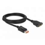 DeLOCK 87097 DisplayPort kabel 2 m Zwart
