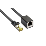 Alcasa 8070VR-005S networking cable Black 0.5 m Cat7 S/FTP (S-STP)