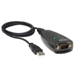 Tripp Lite USA-19HS Keyspan USB to Serial Adapter - USB-A Male to DB9 RS232 Male, 3 ft. (0.91 m), TAA
