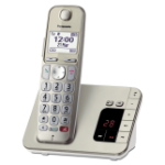 Panasonic KX-TGE260GN telephone DECT telephone Caller ID Champagne