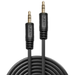 Lindy 35640 audio kabel 0,25 m 3.5mm Zwart