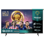 Hisense 43E78QTUK PRO TV 109.2 cm (43") 4K Ultra HD Smart TV Wi-Fi Black 330 cd/m²