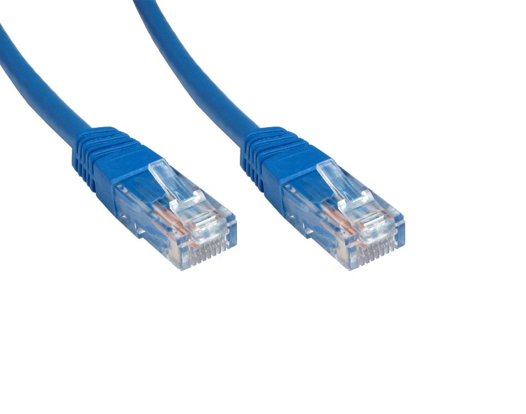 Image of Cables Direct Cat6 U/UTP networking cable Blue 10 m U/UTP (UTP)