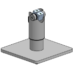 Ergonomic Solutions Free stand base, for X-Frame